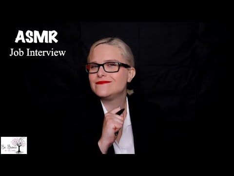 ASMR: A Relaxing Teacher Job Interview - Asking You Questions❓