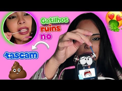 ASMR+Levei Choque 😮⚡️ + Gatilhos Que Eu Odeio 