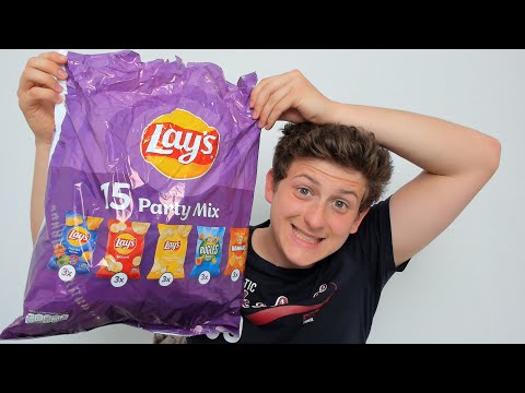 ASMR Taste Testing Lay's Chips! *eating sounds 🎂* taste ASMR