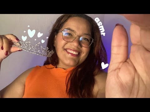ASMR MAQUIANDO VOCÊ para seus 15 ANOS 💕✨🎉