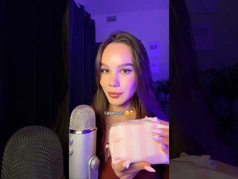 The tingliest lipglosses ASMR sounds 🫦💕 #asmr #asmrsounds #asmrvideo #sleep #tingles