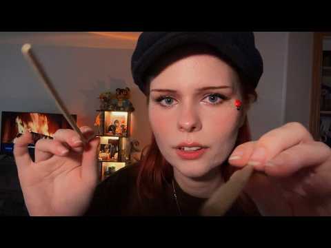 ASMR Girl Who Is OBSESSED With You Straightens Your Hair (Parting, and Clipping)