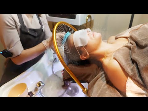 ASMR BEST Head Spa Follicle Scalp Treatment & Hair Regeneration | Soft Spoken Unintentional ASMR