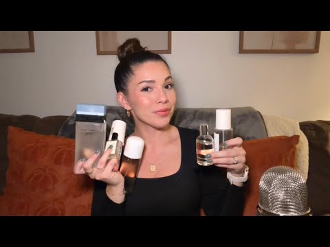 ASMR My Entire Perfume Collection | whispering, tapping 