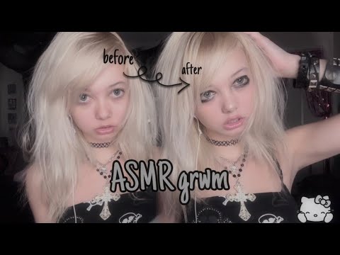 ASMR get ready with me!🐺🩶 (lots of ranting)