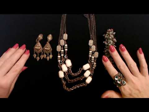 ASMR | Jewelry Of The Week Show & Tell (Whisper)