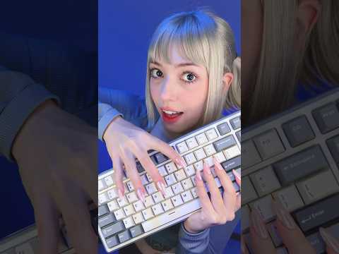 achei o teclado mais CREMOSO de todos 😮‍💨 #asmr #satisfying