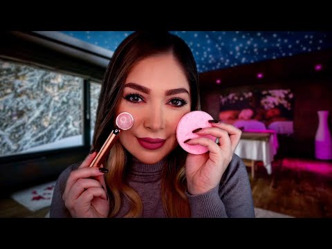 ASMR Relaxing Spa Roleplay ♡ Face Treatment and Massage