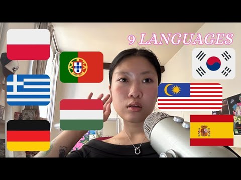 ASMR 🗣 SPEAKING DIFFERENT LANGUAGES 🌏 (German, Malay, Polish..etc)