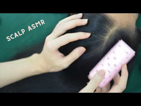 ASMR Full Hair Sounds With Hair Scratching, Hair Combing And Hair Parting For Stress Relief