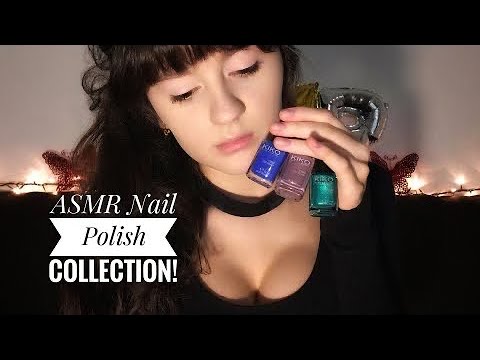 АСМР Коллекция Лаков & Нежный Шёпот 💅 || ASMR Nail Polish Collection & Russian Whisper 😍