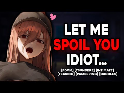 Tsundere Girlfriend Spoils You With Love ASMR | [FDom] [GF Roleplay Comfort Sleep Aid]