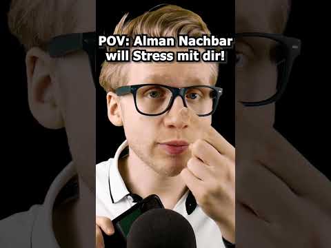 ASMR - POV: Alman Nachbar will Stress mit dir! #shorts #asmr #roleplay #deutscheasmr