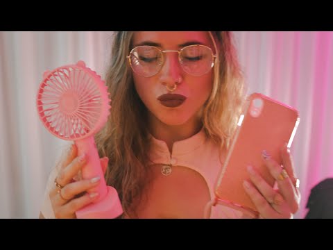 ASMR Pink triggers for sleep 💖💕