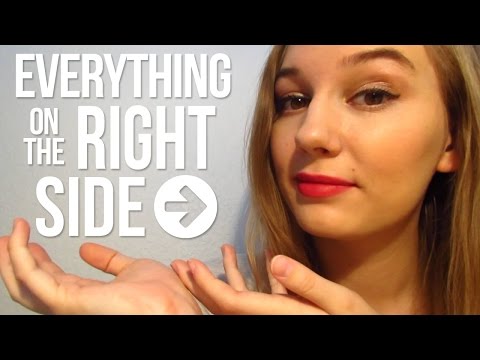 [ASMR] Everything on the Right Side 2! (mic brushing, hair brushing, scratching, "right side")