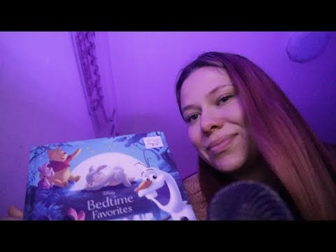 ASMR - Te leo un cuento en INGLES (Roleplay MAMA)