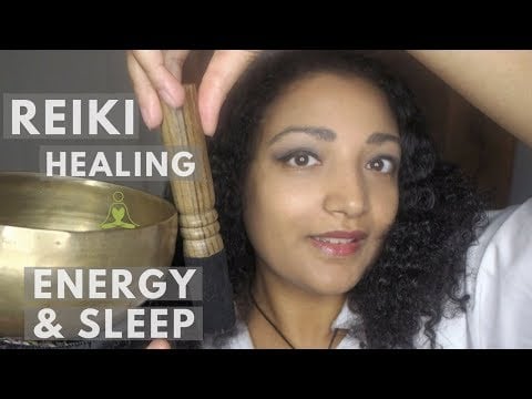 Reiki master performs sound healing, energy boost *sparkles your night *deep sleep ASMR roleplay