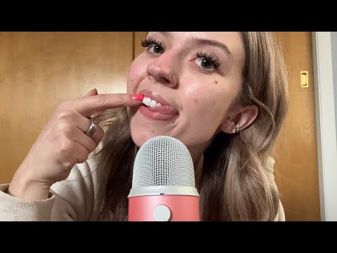 ASMR| ‘Something Stuck in My Teeth’ Mouth Sounds & Smiling Mouth Sounds 