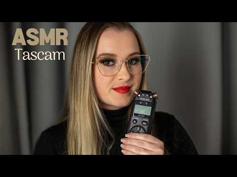 ASMR | SONS DE BOCA PRA QUEM NÃO TEM FONE | MOUTH SOUNDS NO TASCAM | SENSIBILIDADE ALTA