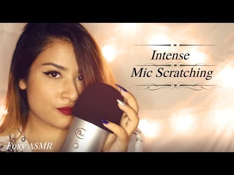 ASMR Intense Mic Scratching | Brain Massage