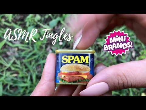 ASMR Tapping on MINI OBJECTS with long nails