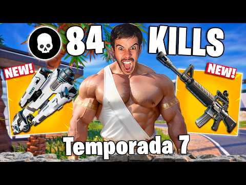ASMR FORTNITE FAST MOUTH SOUNDS 84 KILLS 💀| Solo vs Squad | TEMPORADA 7 FORTNITE
