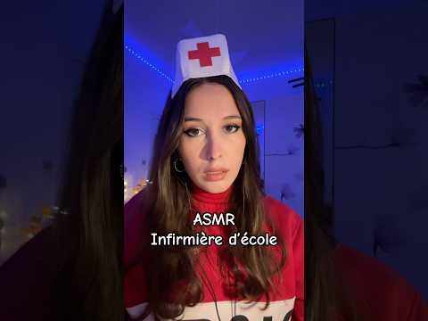 Quand l’infirmière n’est pas ta complice👩🏻‍⚕️💉 #asmr #asmrroleplay #schoolnurse #asmrtingles