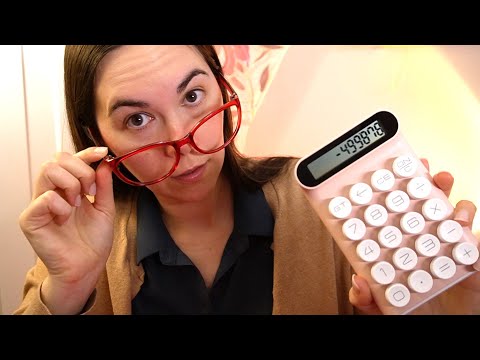 ASMR Doing Your Budget 💸