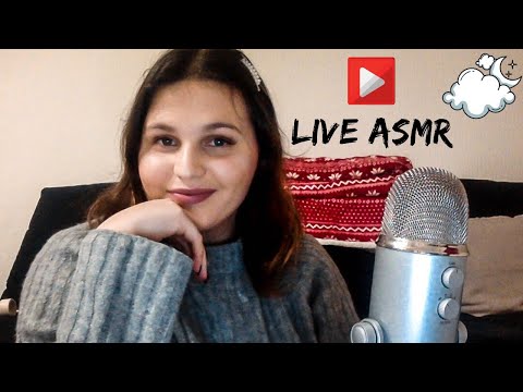 LIVE ASMR - Blabla + Multi déclencheurs 💚 (DE 21H00 À 23H00)