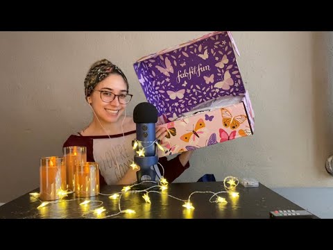 [ ASMR Unboxing + Muchos Triggers] FabFitFun Spring Box