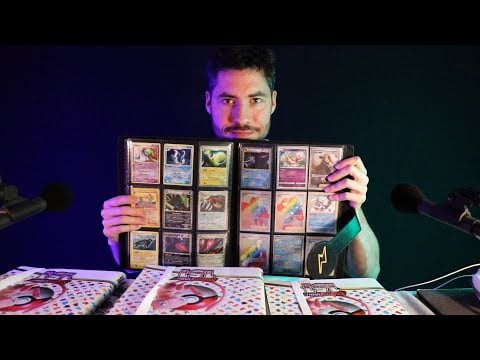 ASMR mes albums de CARTES POKEMON