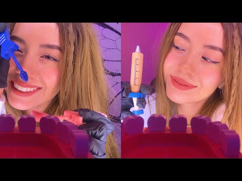 ROLEPLAY Dentista | Limpiando tus dientes 💘🦷| Andrea ASMR 🦋