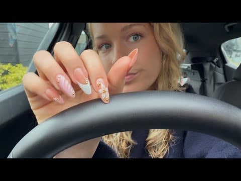ASMR in car 🏎️  ݁₊ ⊹   ݁˖