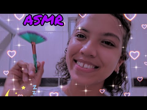 ASMR - PINCÉIS NA TELA E NO MIC + SONS DE BOCA || vídeo para te causar sono e relaxamento 😴❤️✨