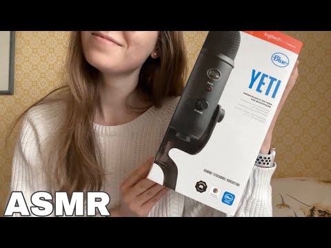 ASMR New Mic Unboxing & Testing! BLUE YETI