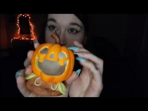 ASMR 🧡 tapping on ORANGE items