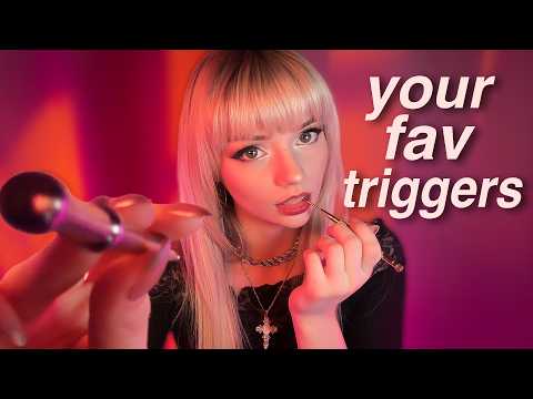 ASMR but only your fav triggers (mouth sounds, fast aggressive, anticipatory, more!)