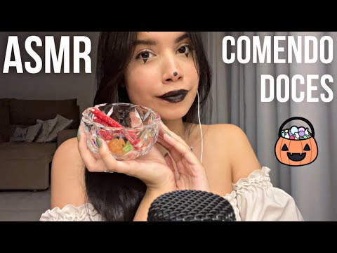 ASMR COMENDO DOCES | eating sounds