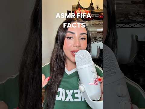 ASMR FIFA World Cup Fun Facts 🥅 Whispered ASMR | Relaxing Facts and Tingles #asmr #asmrsounds