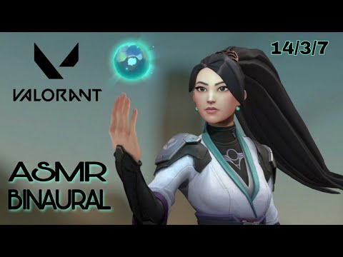 ASMR GAMEPLAY - Valorant (sussurros e sons de boca binaural)