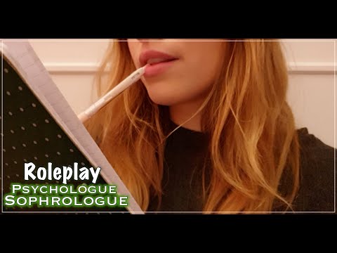 ASMR FRANÇAIS 🌸 ROLEPLAY PSYCHOLOGUE/SOPHROLOGUE (ATTENTION PERSONNELLE - BRUITS DE MAINS ) 💤