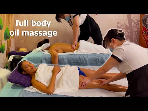 ASMR: Relaxing FULL BODY OIL MASSAGE!