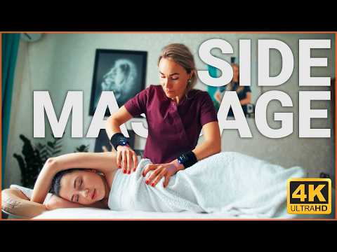 Side Massage for Deep Spine Relief | Real ASMR Massage
