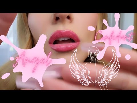 ASMR 🕊 VS Angel Spit Paints Confidence On You Before Show✨️💕 (mouth sounds, positive affirmations)