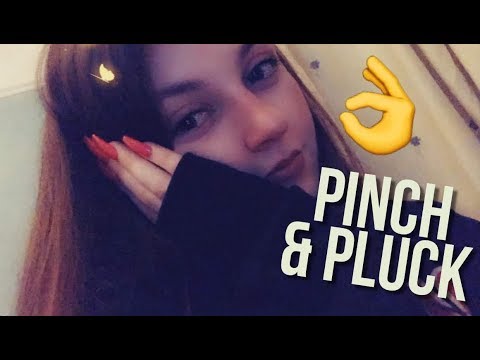 Pinching and plucking your negativity AWAY - ASMR