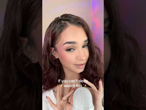 asmr to help you fall asleep ❣️ #asmr #visualtingle #tingles #asmrvideo #asmrtriggers