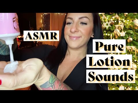 🫱🏻‍🫲🏻🧴💤ASMR Pure Lotion Sounds - No Talking 💤🧴🫱🏻‍🫲🏻