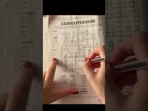 A relaxing game of Kriss Kross #asmr #whispers #puzzle #satisfying #asmrvideo #asmrsounds