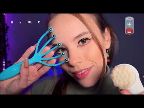 ASMR 🪫 ALTO Nível de CANSAÇO: Me Deixe te Fazer DORMIR 💤