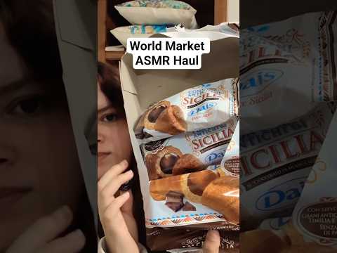 ASMR World Market Haul #asmr #asmrasmrtriggers